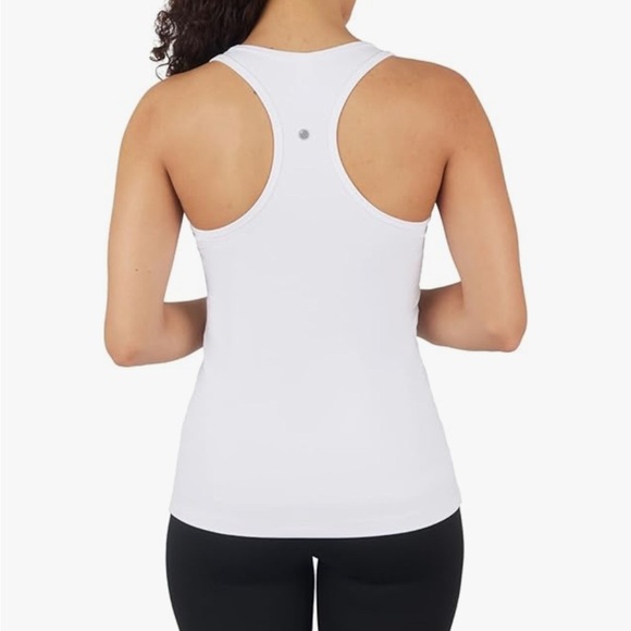 Yogalicious 2 Pack Seamless Carrie Tank Padded Racerback Tank Tops - Picture 6 of 11